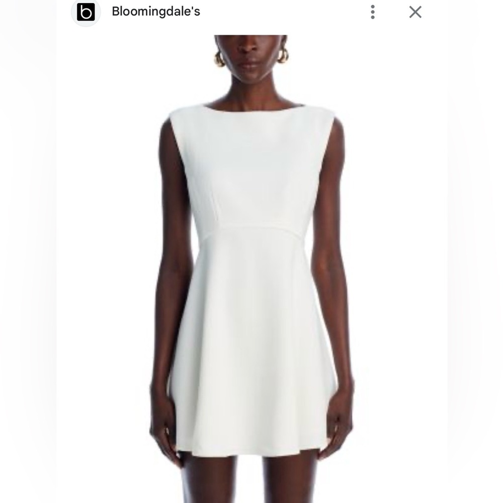 French Connection Whisper Classic Ivory Dress